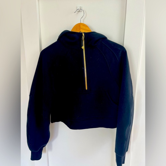 Lululemon Scuba Crop fleece hoodie size XS/S - Picture 1 of 3